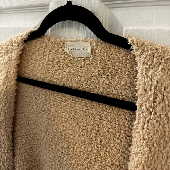 Dreamers Brand size M/L fuzzy cardigan - Picture 3 of 4